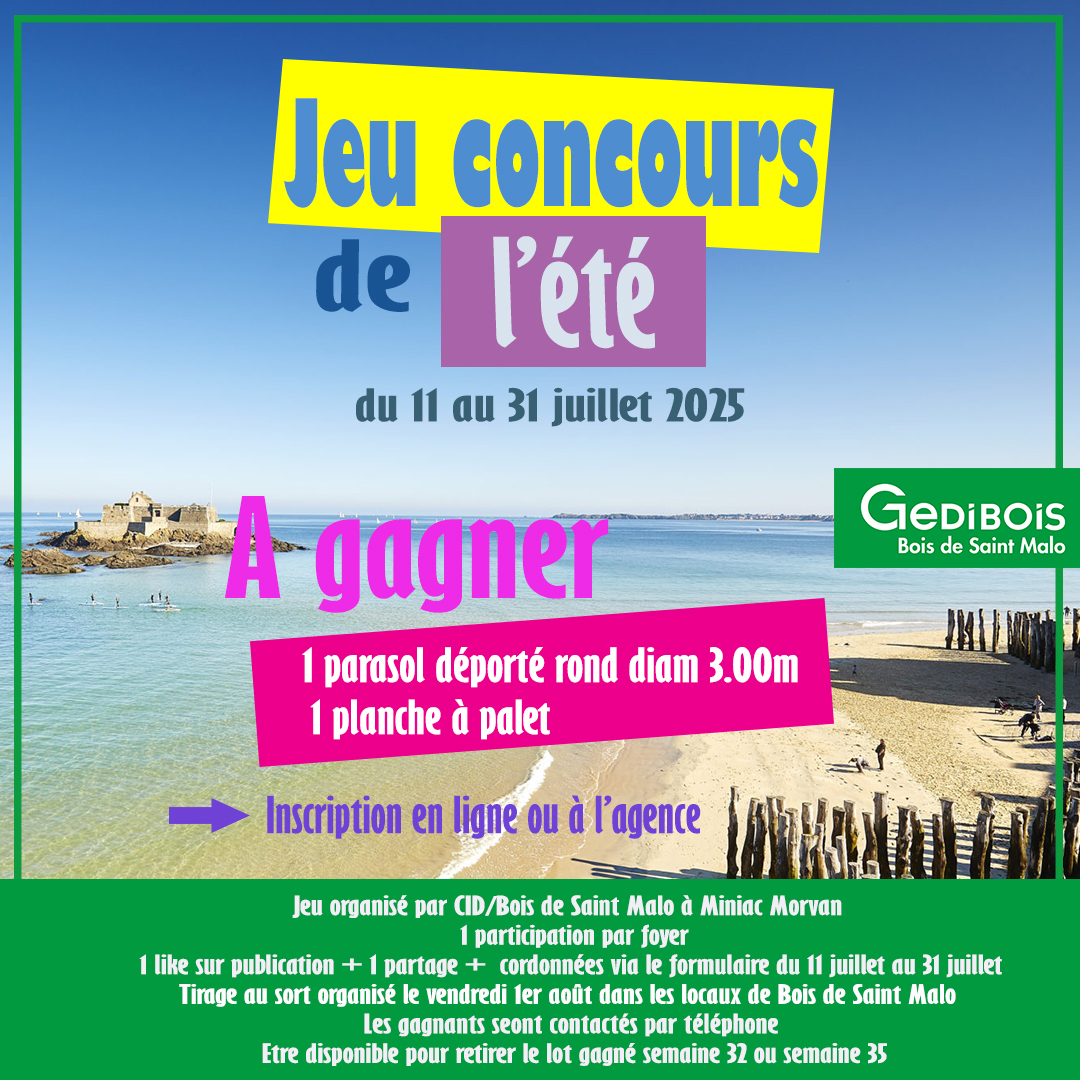 Jeu concours de l'été